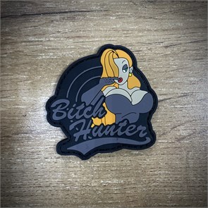 Патч / шеврон ПВХ "Тетя: Bitch Hanter", серый SOflmmpKj0OvChSJxtD282